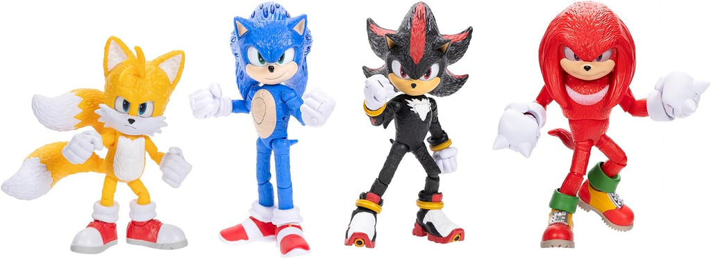 Jakks Pacific Sonic The Hedgehog 3 Action 4 Pack