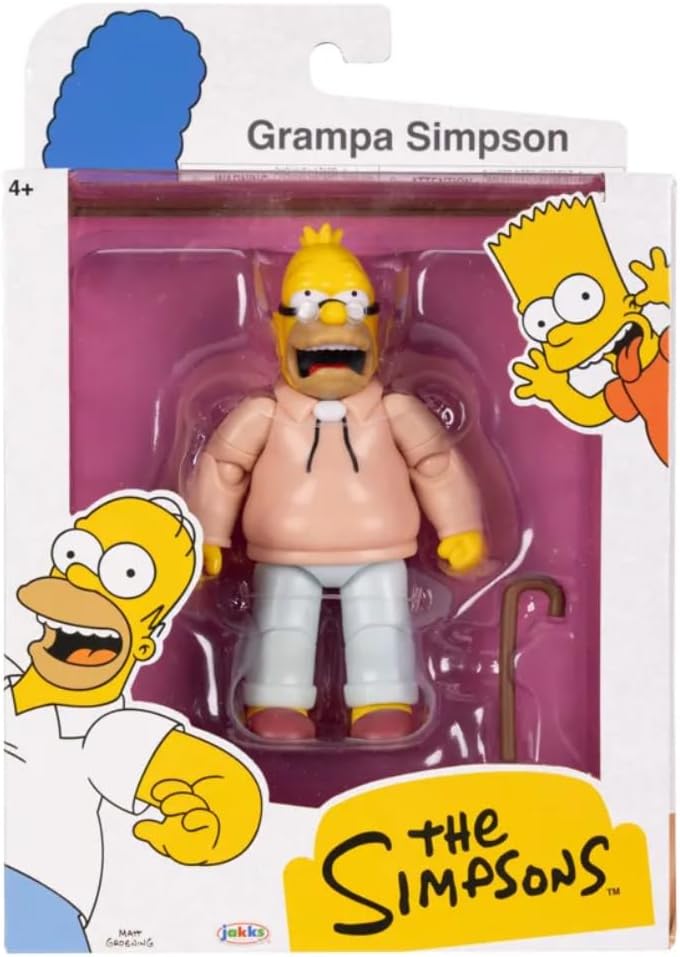 Jakks Pacific The Simpsons Grandpa Simpson