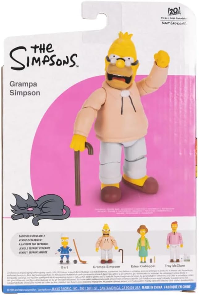 Jakks Pacific The Simpsons Grandpa Simpson