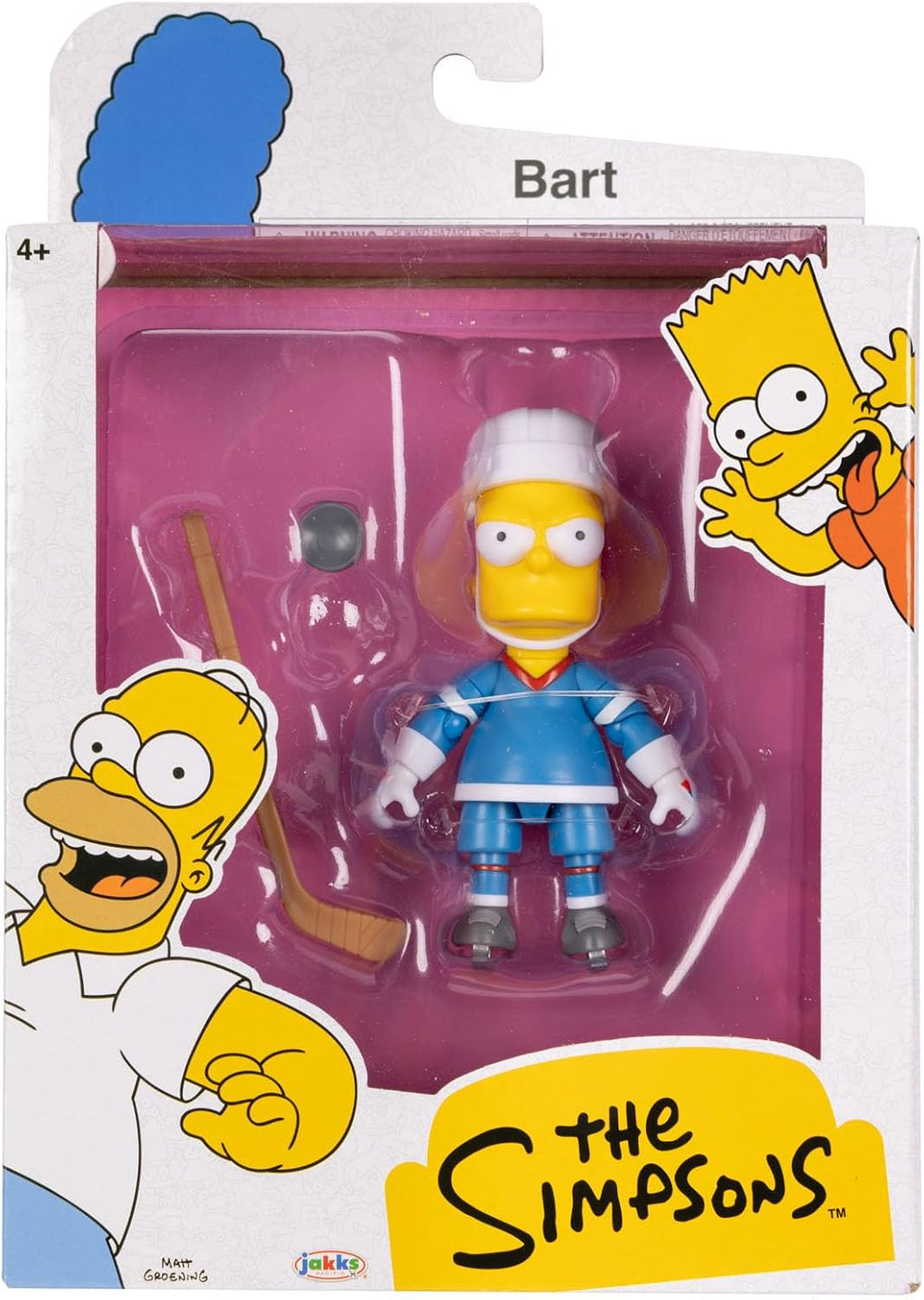 Jakks Pacific The Simpsons Bart (Hockey)