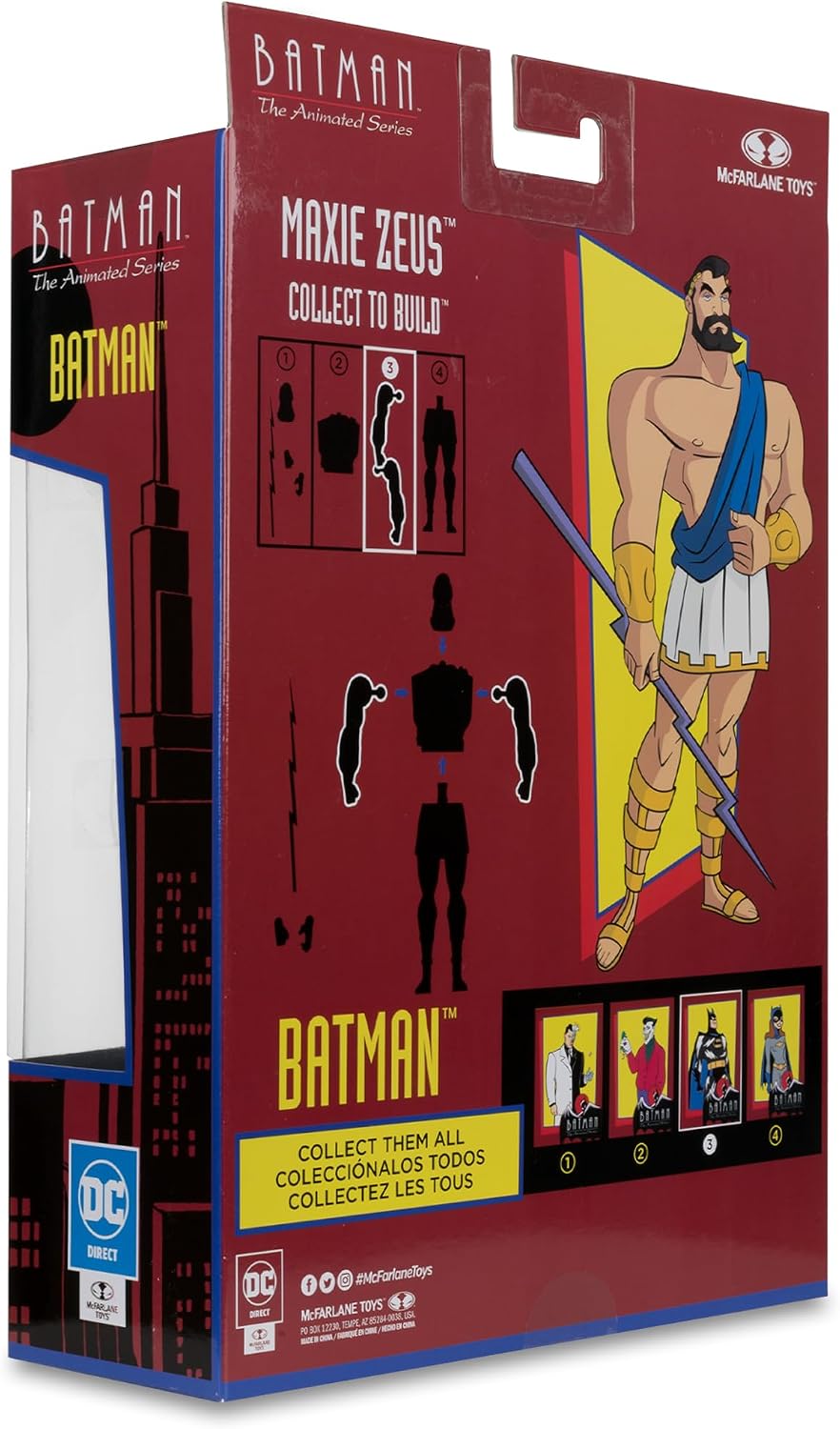 McFarlane Toys Batman The Animated Series -Batman- Collect To Build Maxie Zeus