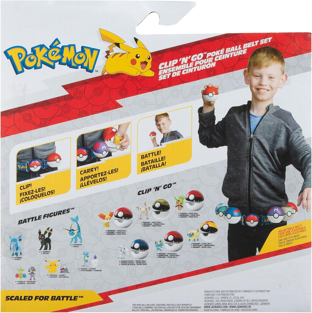 Pokémon Battle Clip´N´Go Set de Cinturón Pichu