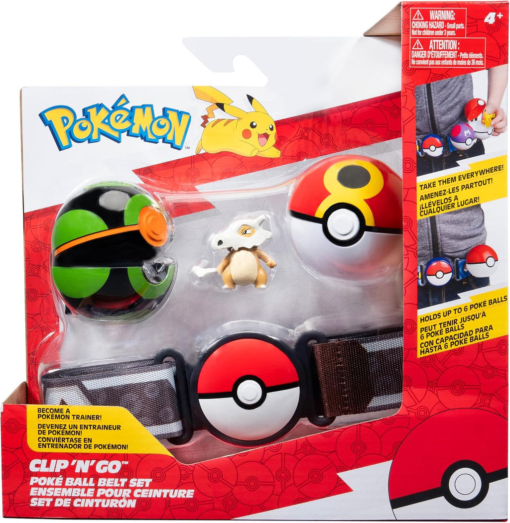 Pokémon Battle Clip´N´Go Set de Cinturón Cubone