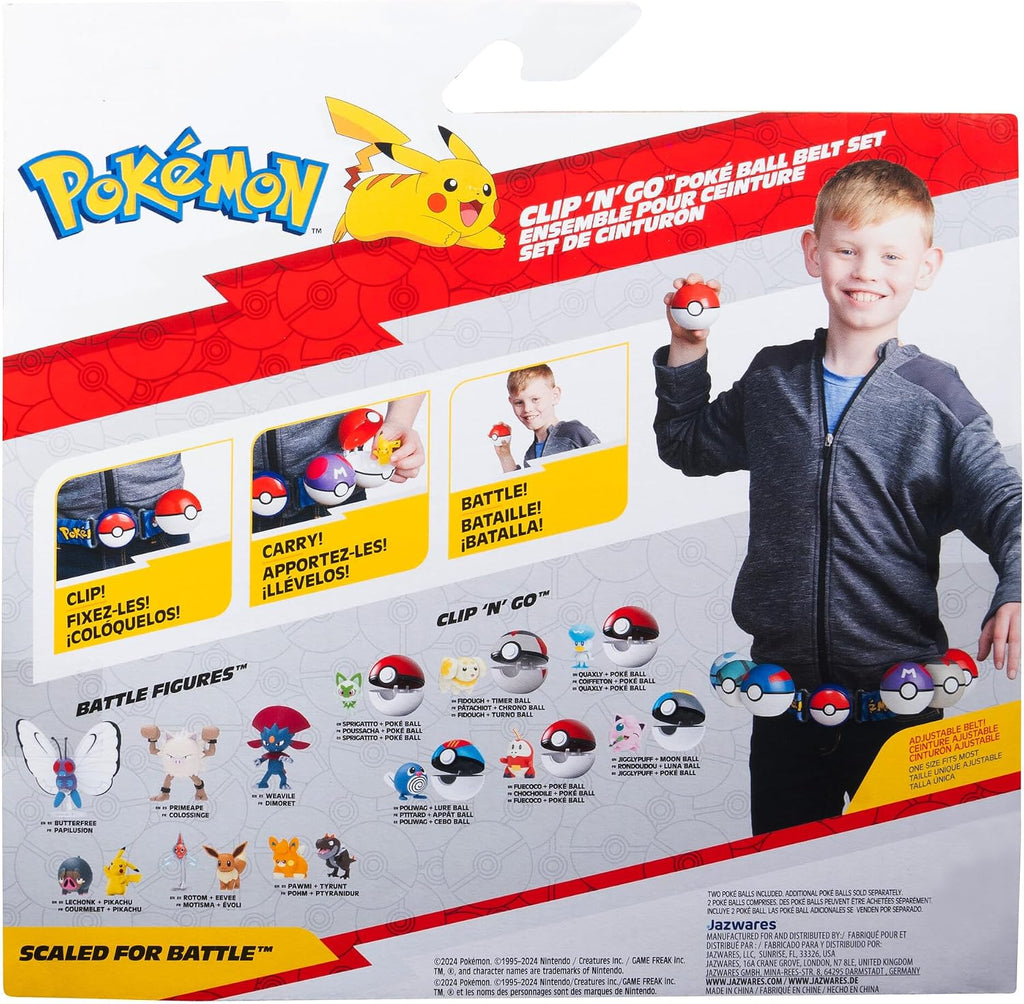 Pokémon Battle Clip´N´Go Set de Cinturón Cubone