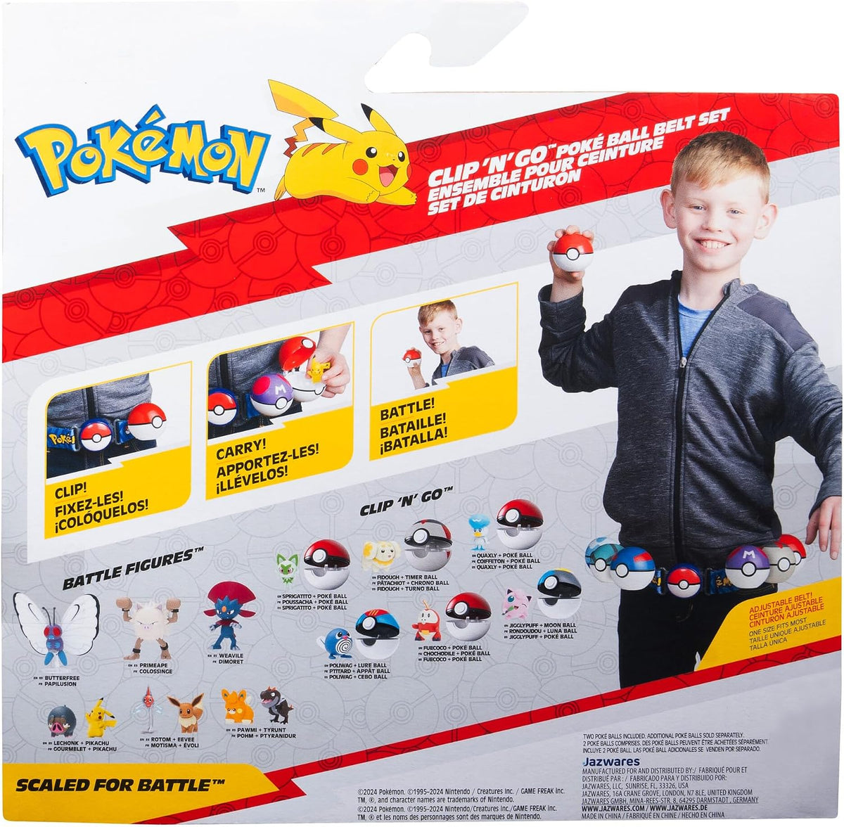 Pokémon Battle Clip´N´Go Set de Cinturón Cubone