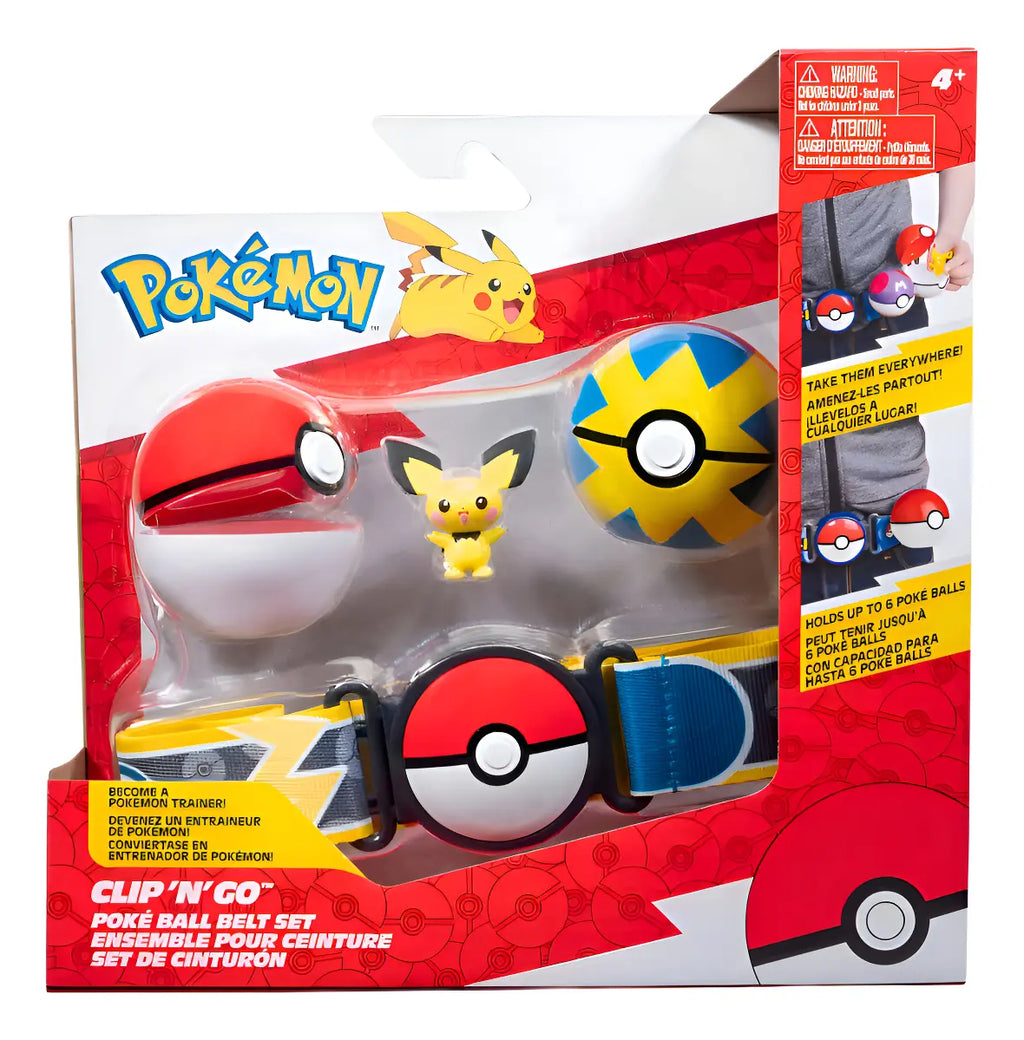 Pokémon Battle Clip´N´Go Set de Cinturón Pichu