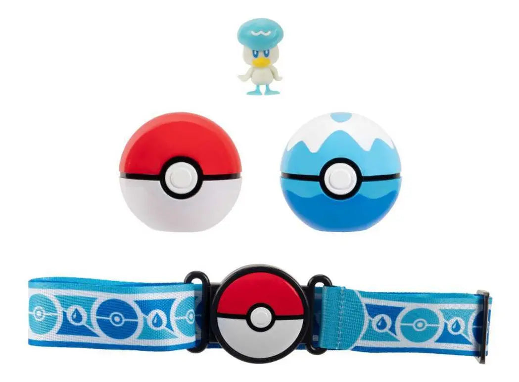 Pokémon Battle Clip´N´Go Set de Cinturón Quaxly