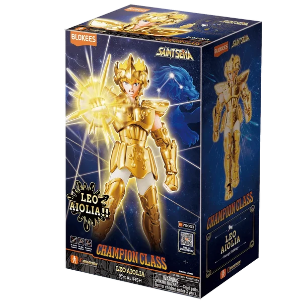 BLOKEES Saint Seiya Champion Class Leo Aiolia