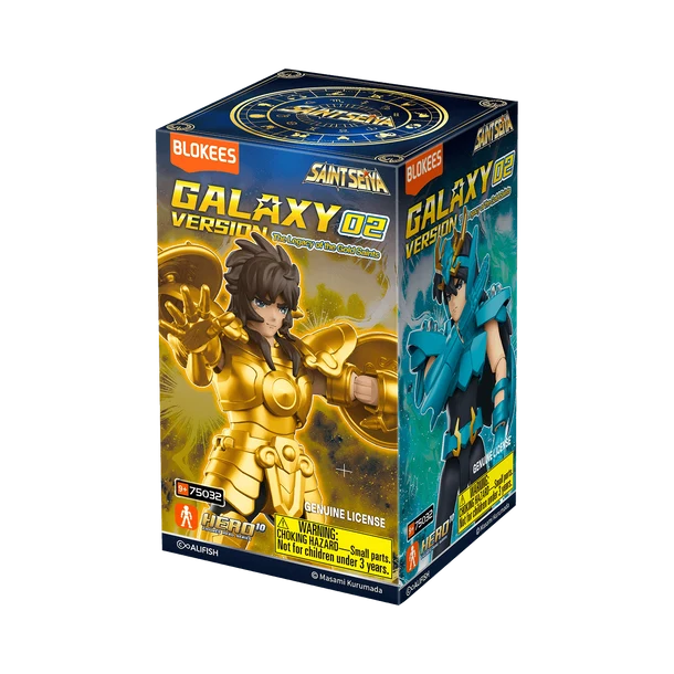BLOKEES Saint Seiya Galaxy Version 02 The Legacy of the Gold Saints (Caja completa)