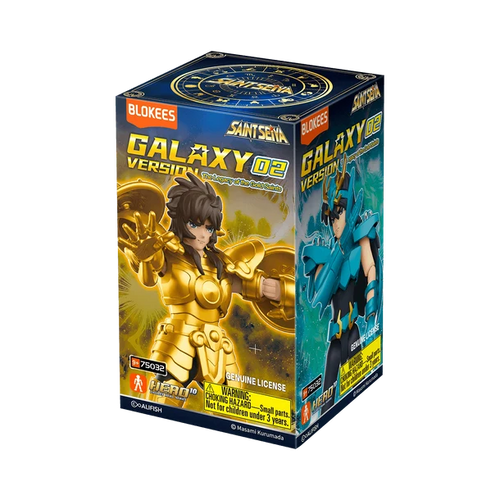 BLOKEES Saint Seiya Galaxy Version 02 The Legacy of the Gold Saints (Caja completa)
