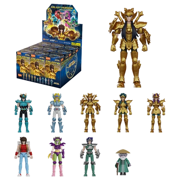 BLOKEES Saint Seiya Galaxy Version 02 The Legacy of the Gold Saints (Caja completa)
