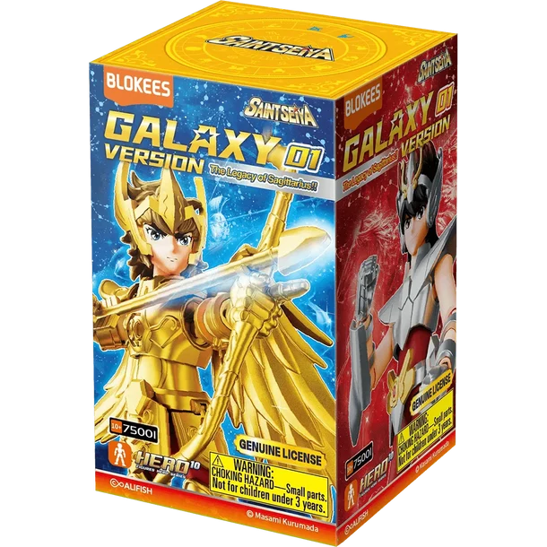 BLOKEES Saint Seiya Galaxy Version 01 The Legacy of Sagittarius!! (Caja completa)