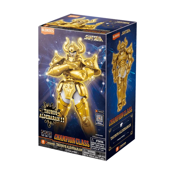BLOKEES Saint Seiya Champion Class Taurus Aldebaran