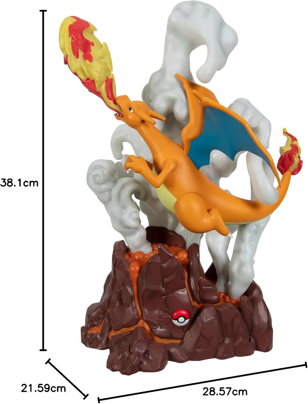 Pokémon Select Light FX Charizard Deluxe Figure