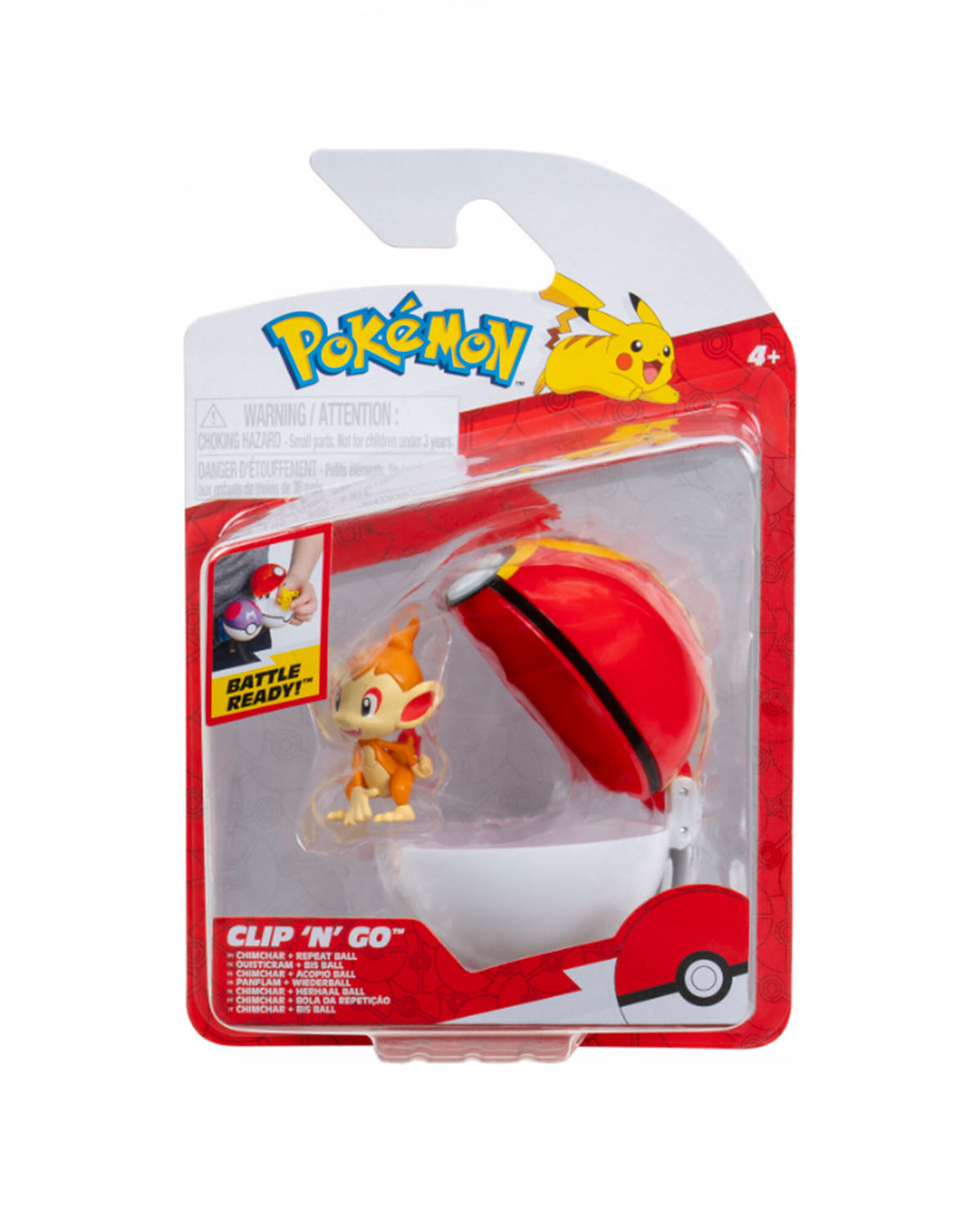 Pokémon Battle Clip´N´Go -Chimchar Repeat Ball-