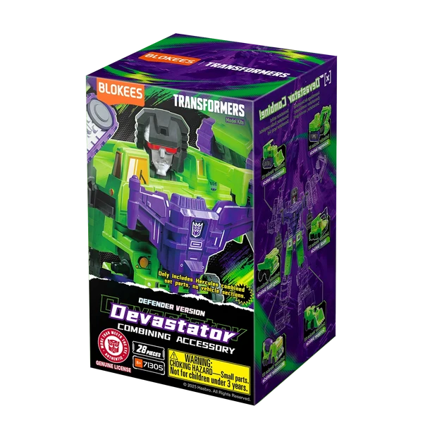 BLOKEES Transformers Defender Version Devastator Combining Accesory
