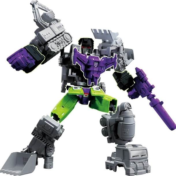 BLOKEES Transformers Defender Version Devastator Combining Accesory