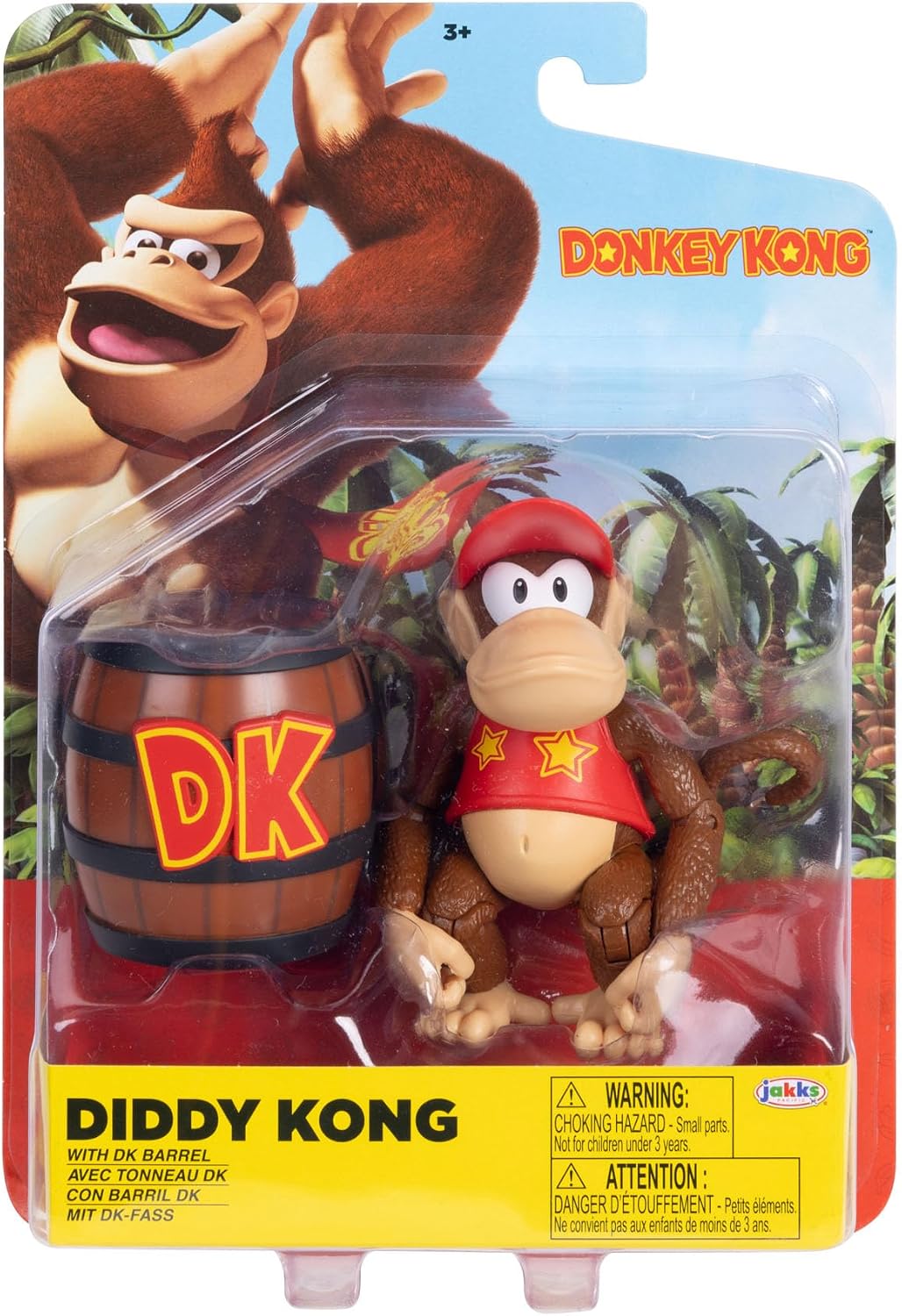 Jakks Pacific Donkey Kong -Diddy Kong-
