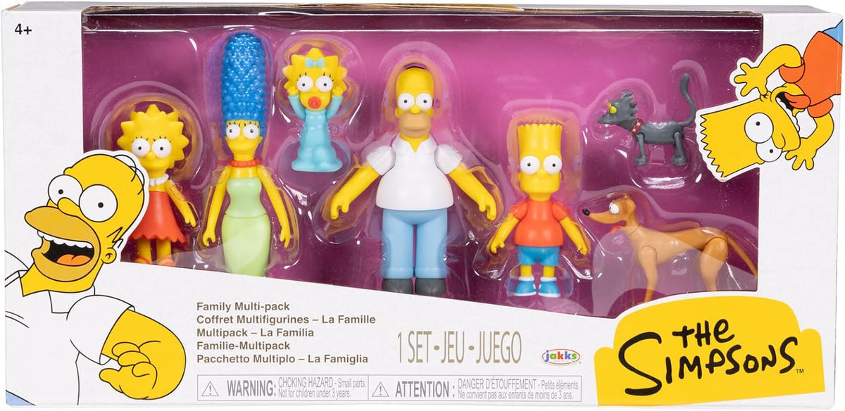 Jakks Pacific The Simpsons Family Multipack