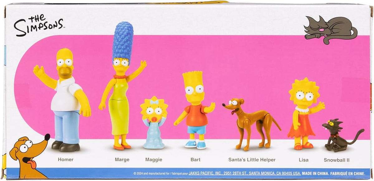Jakks Pacific The Simpsons Family Multipack