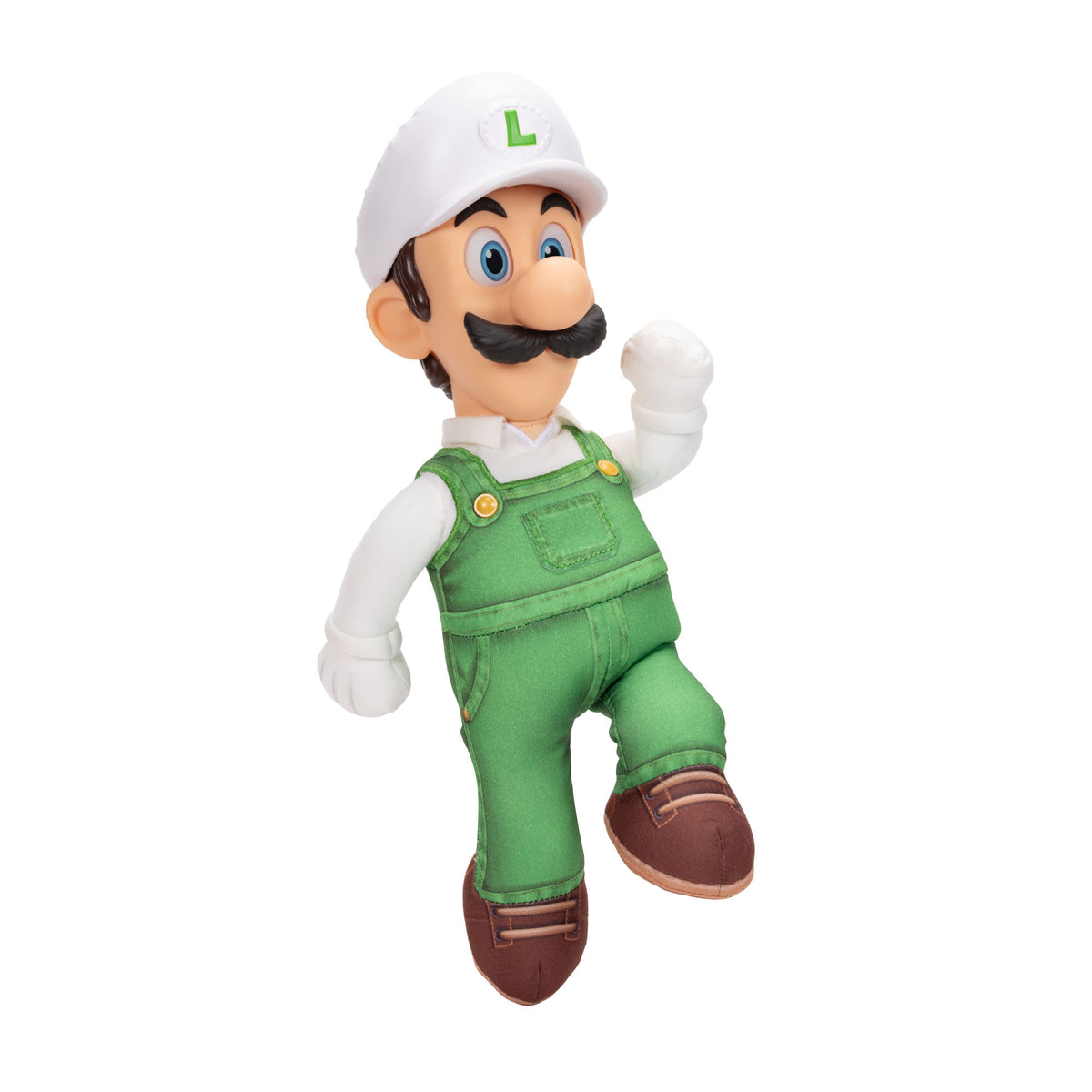 Jakks Pacific Super Mario Galaxy Movie Fire Luigi Plush 38 cm