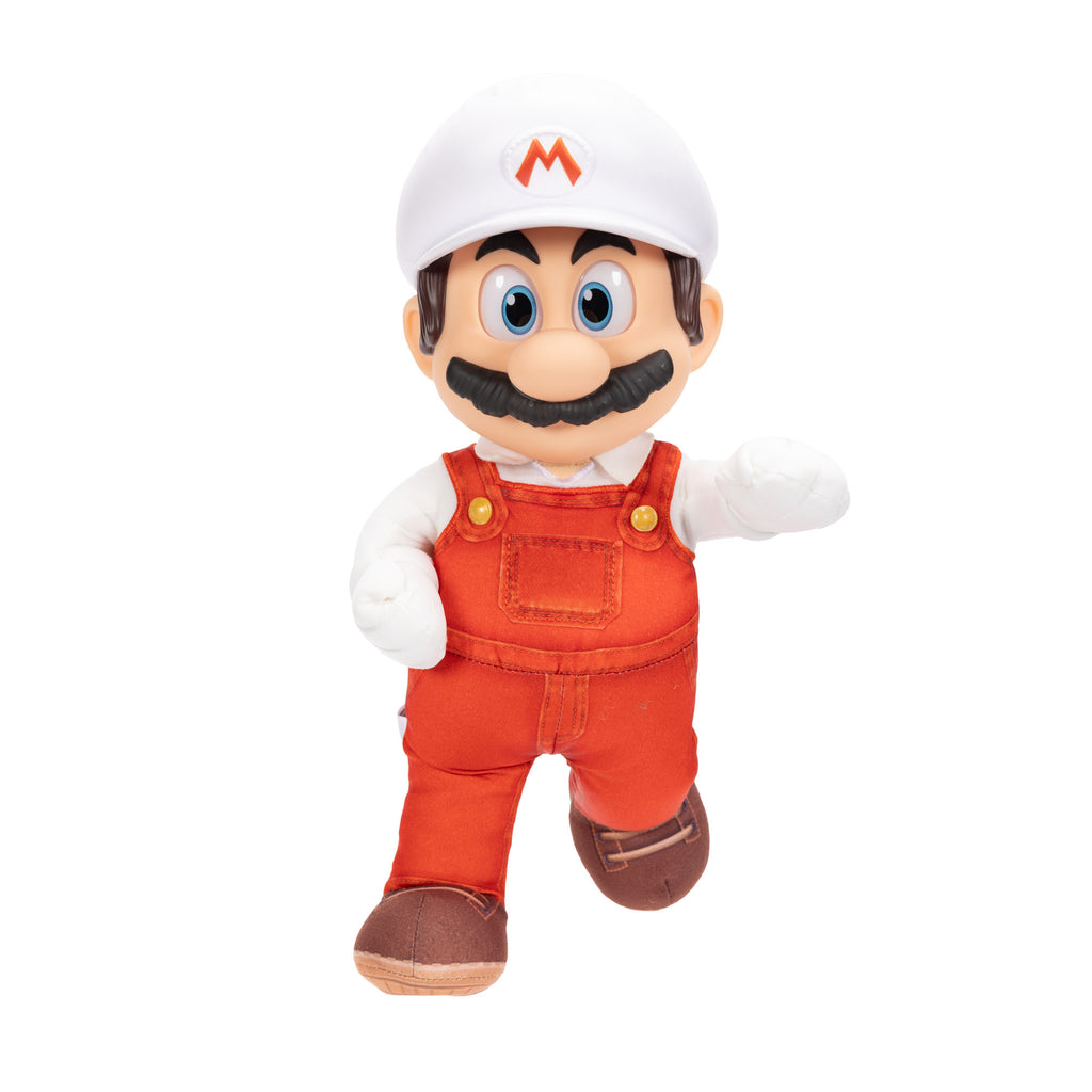 Jakks Pacific Super Mario Galaxy Movie Fire Mario Plush 38 cm