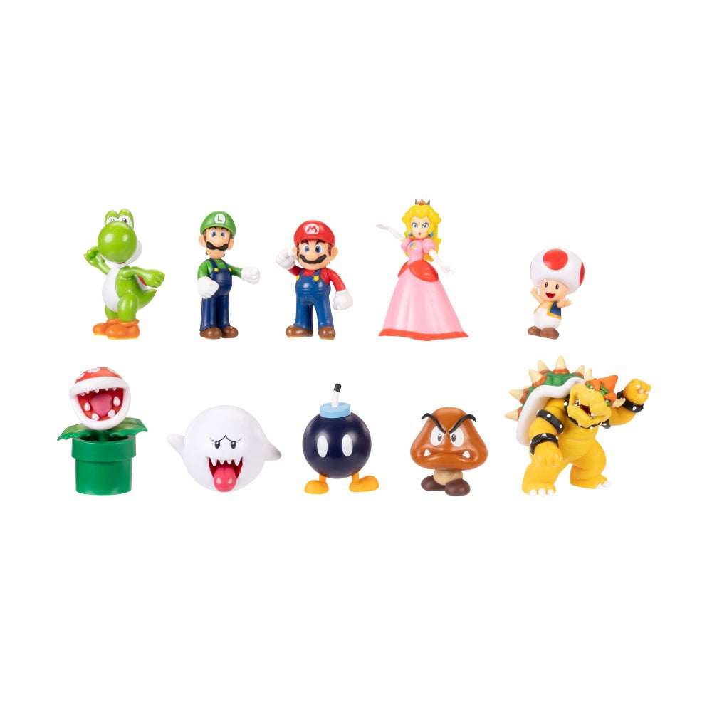 Jakks Pacific Super Mario Friends and Foes 10 Pack