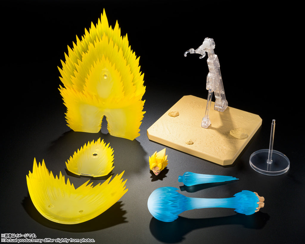 S.H.Figuarts Super Saiyan Son Goku’s Effect Parts Set – Teleport Kamehameha –