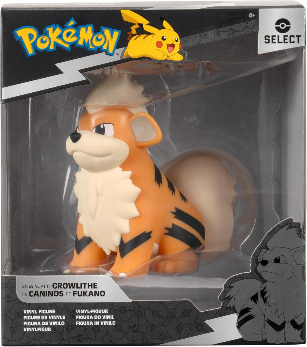 Pokémon Select Figura de Vinilo Growlithe