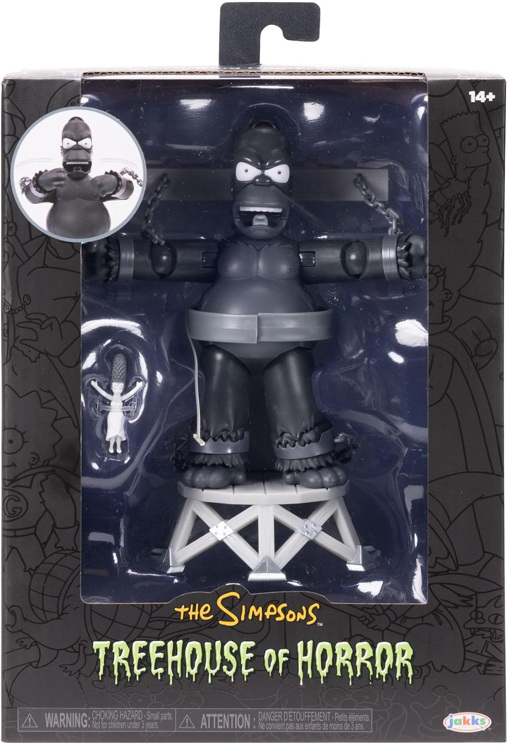 Jakks Pacific The Simpsons King Homer Figura Premium