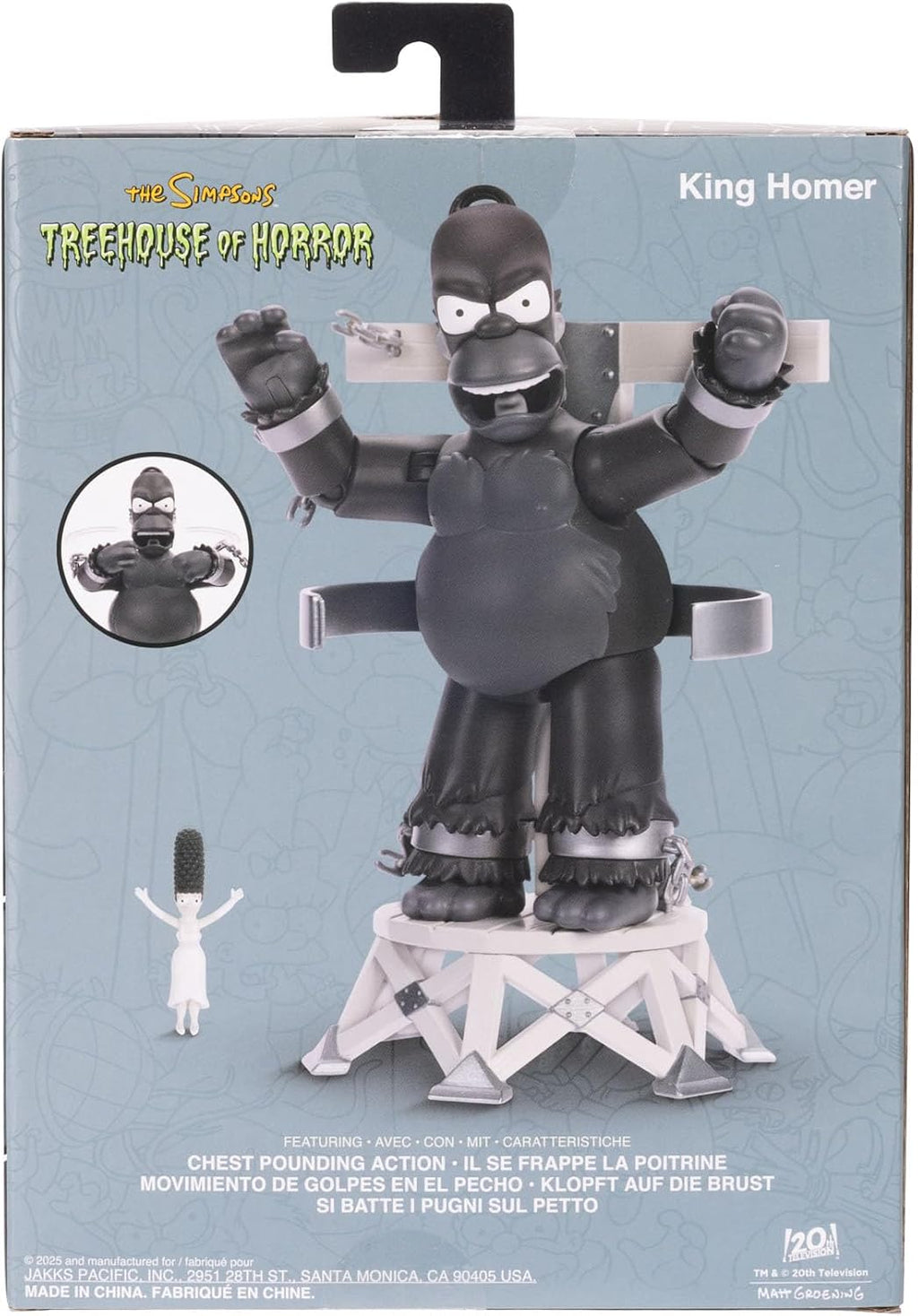 Jakks Pacific The Simpsons King Homer Figura Premium