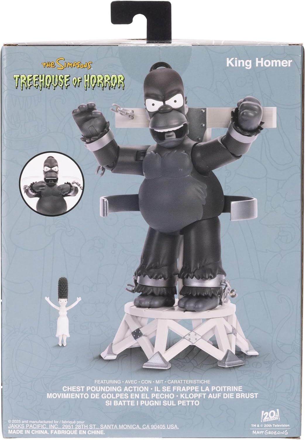 Jakks Pacific The Simpsons King Homer Figura Premium