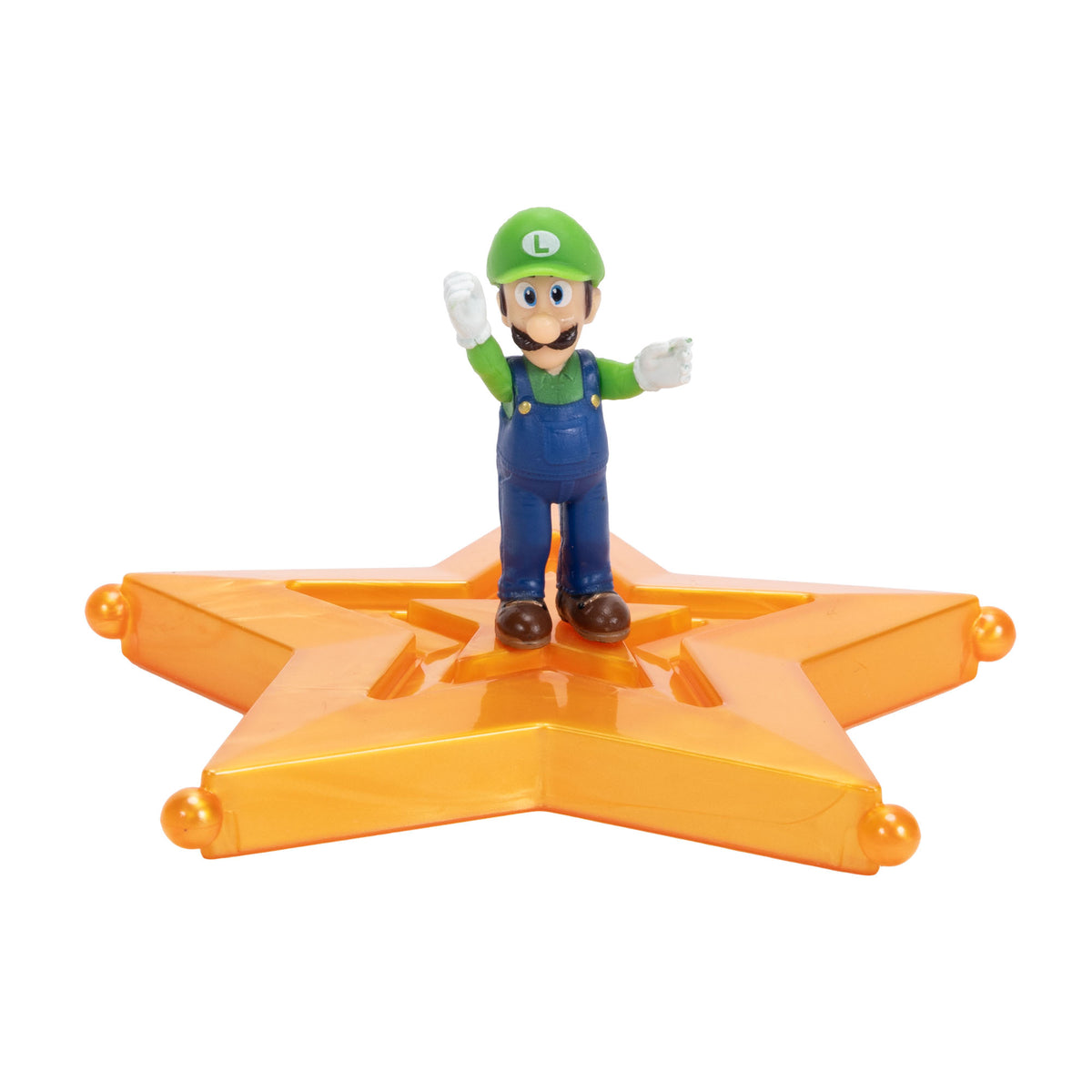 Jakks Pacific Super Mario Galaxy Movie Luigi 3.8 cm