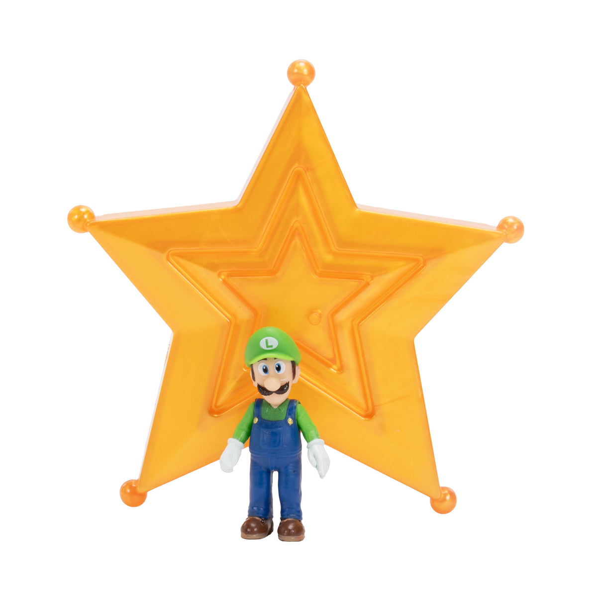 Jakks Pacific Super Mario Galaxy Movie Luigi 3.8 cm