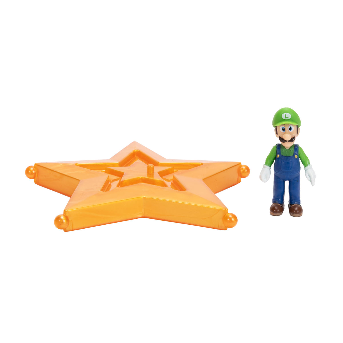 Jakks Pacific Super Mario Galaxy Movie Luigi 3.8 cm