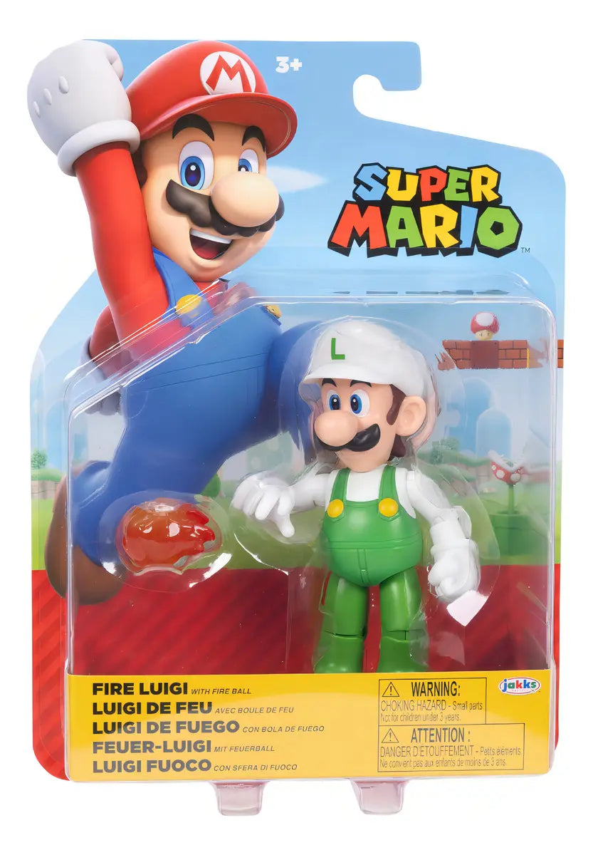 Jakks Pacific Super Mario -Fire Luigi-