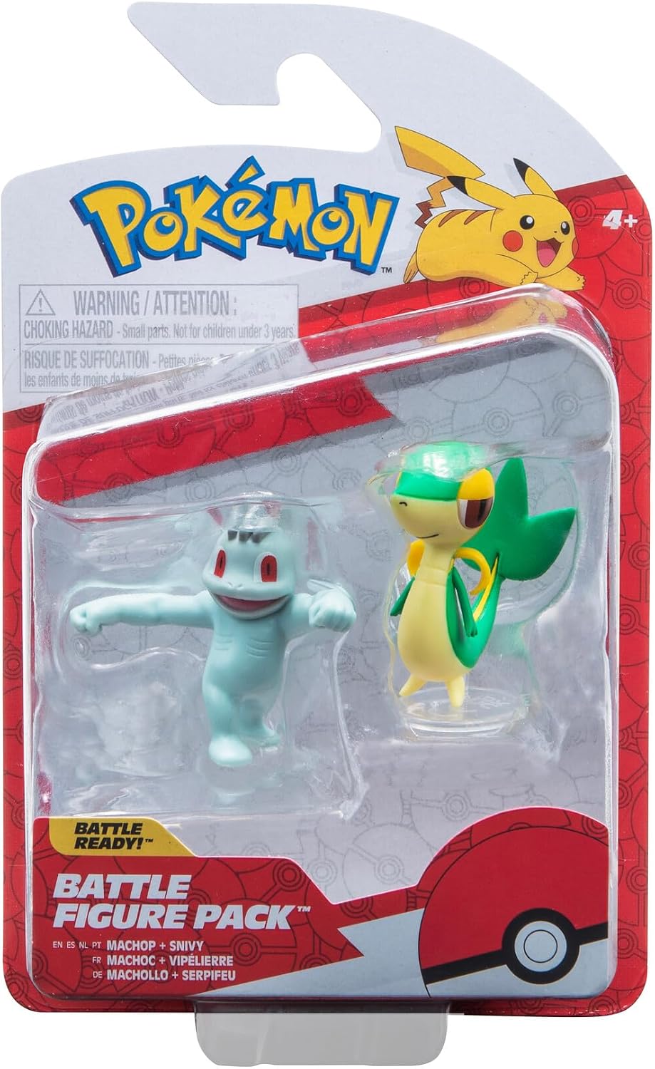Pokémon Battle Figure Pack -Machop Snivy-