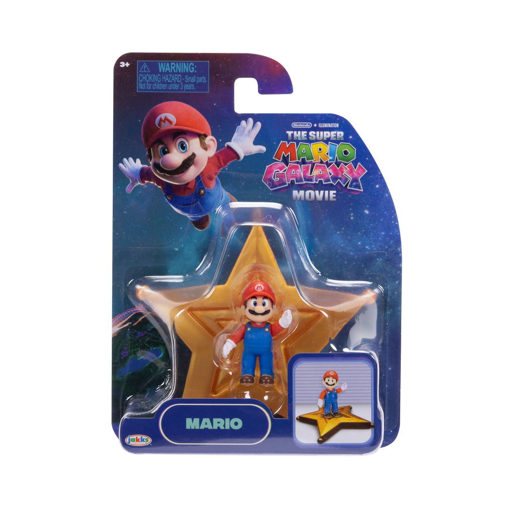 Jakks Pacific Super Mario Galaxy Movie Mario 3.8 cm