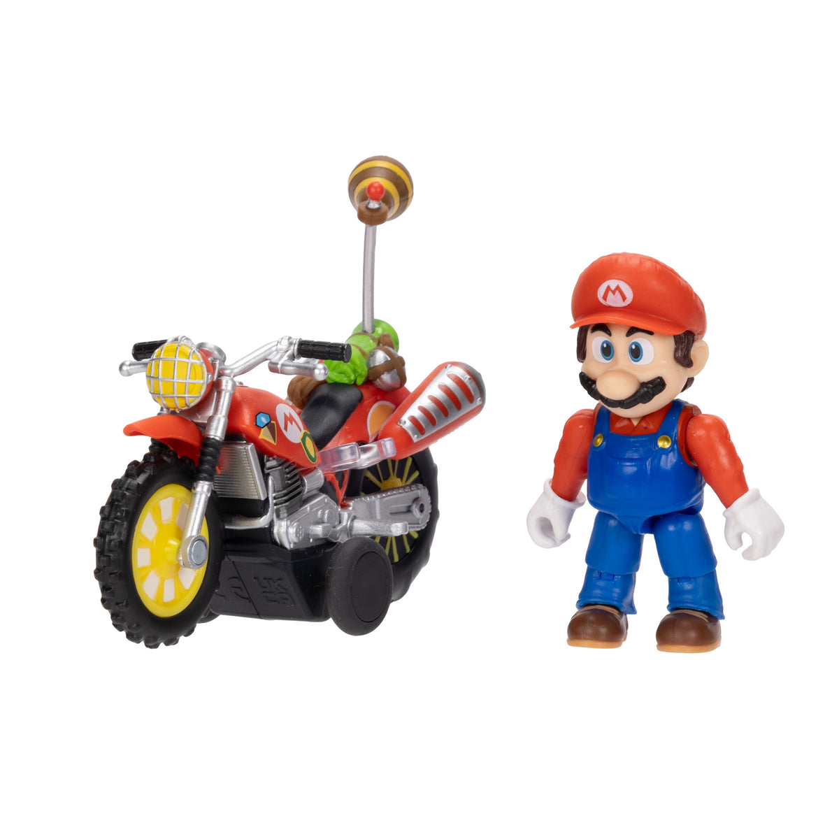 Jakks Pacific Super Mario Galaxy Movie Mario 6.3 cm Pull Back Motorcycle