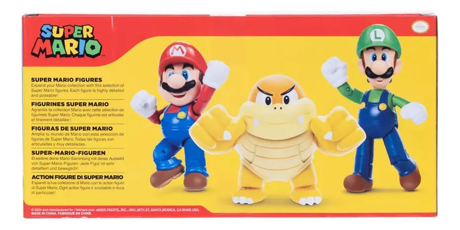 Jakks Pacific Super Mario -Mario Boom boom Luigi-
