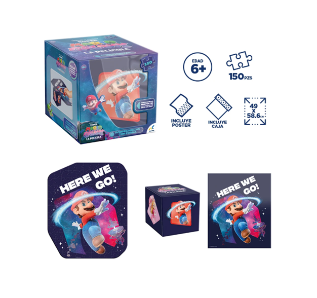 Rompecabezas Mario Galaxy 150 Piezas