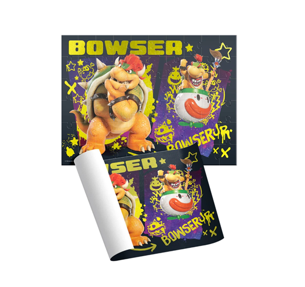 Rompecabezas Mario Galaxy Holográfico Cilindro 60 Piezas