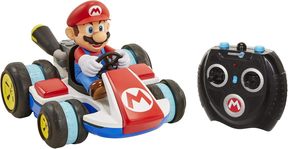 Jakks Pacific Super Mario Kart Anti-Gravity Mini RC Racer Mario