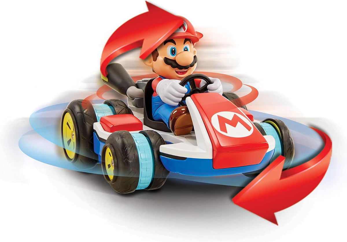 Jakks Pacific Super Mario Kart Anti-Gravity Mini RC Racer Mario