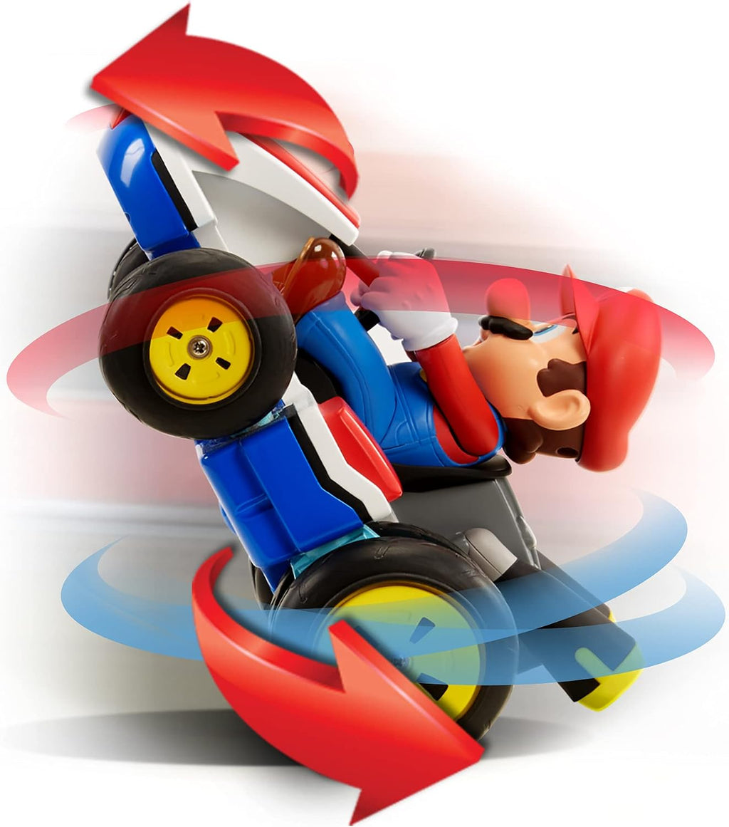 Jakks Pacific Super Mario Kart Anti-Gravity Mini RC Racer Mario