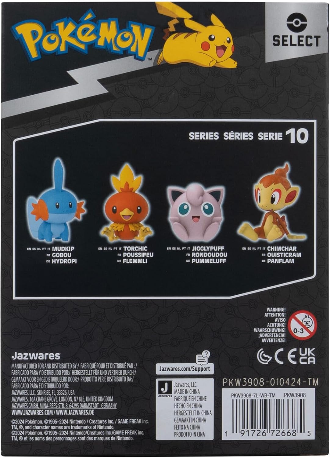 Pokémon Select Figura de Vinilo Mudkip