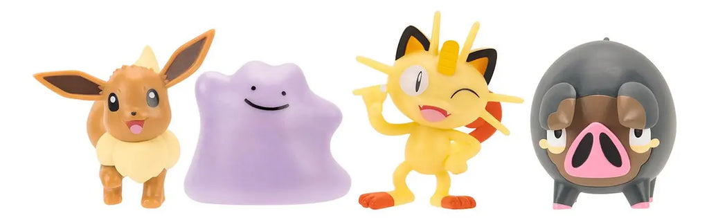 Pokémon Battle Multi-Pack Eevee Meowth Ditto Lechonk