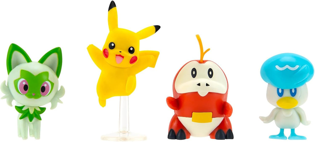 Pokémon Battle Multi Pack Sprigatito Fuecoco Quaxly Pikachu