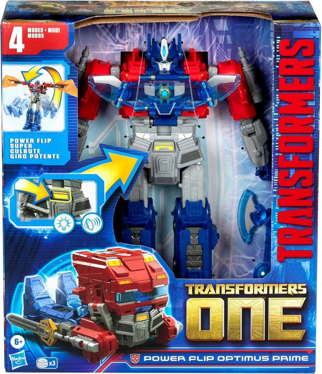 Transformers One Power Flip Optimus Prime
