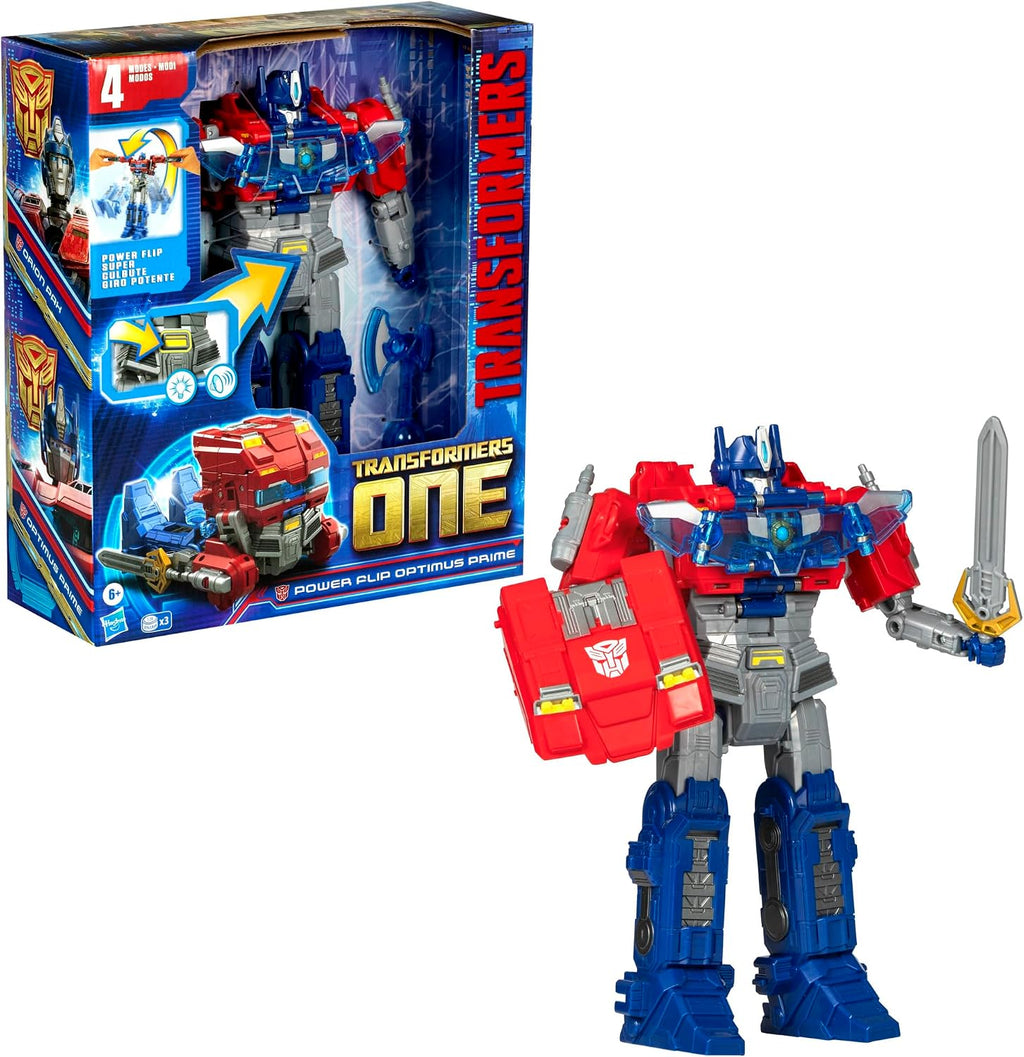 Transformers One Power Flip Optimus Prime